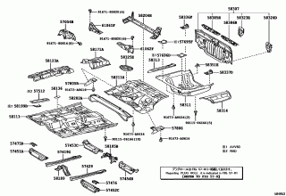 FLOOR PAN & LOWER BACK PANEL 2